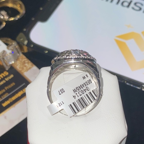 Real diamond men statement hiphop ring not CZ not moissanite 100% real diamond - Picture 4 of 6